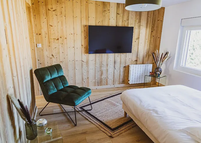 La Flanerie, Spacieux Loft Au Calme Avec Jacuzzi דירה *